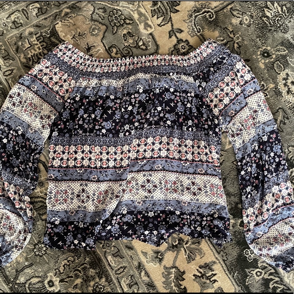 off the shoulder blouse